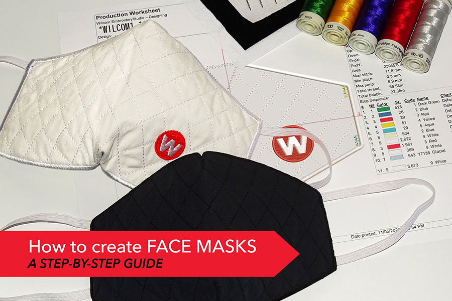 How to create face masks using your idle embroidery machines