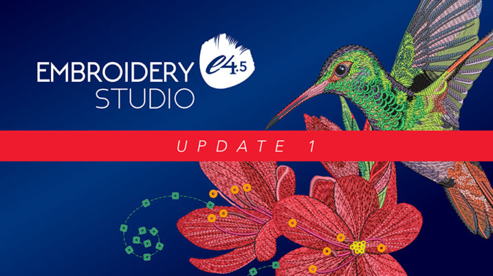 EmbroideryStudio e4.5 Update 1
