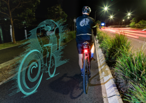Reflective Threads: Stylish Safety for Cyclists and Beyond!