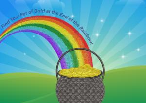 Accordion Spacing Rainbow
